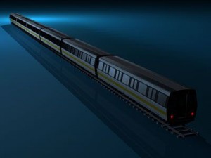 subway train 2 3D Model