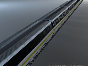 subway train2 without interior 3Dモデル