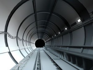 tunnel subway 3D Model