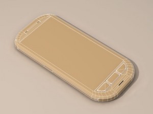smartphone Model 3D