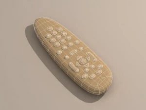 tv remote 3D Model