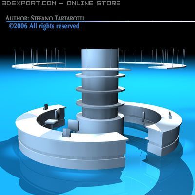 reception2 3D Model .c4d .max .obj .3ds .fbx .stl .blend 