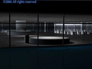 interior de concession&aacute;ria de autom&oacute;veis Modelo 3D