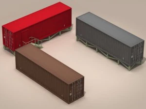 container office 3D Model