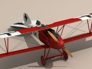 albatros dva jasta 18 Modelo 3D