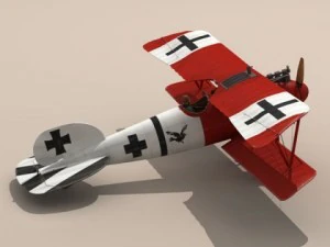 albatros dva jasta 18 3D Model