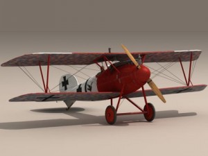 albatros dva jasta 18 Modelo 3D