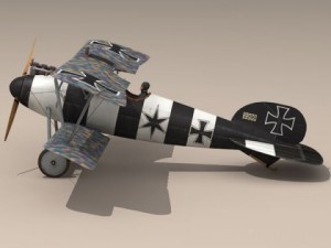 albatros d va jasta 26 3D मॉडल