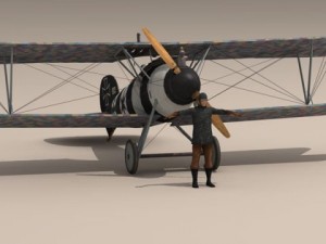 albatros d va jasta 26 3D मॉडल