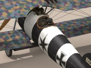 albatros d va jasta 26 3D Model