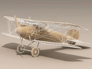 albatros d va jasta 26 3D Model