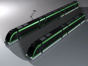 tramway 3D Model