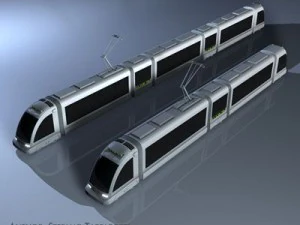 tramway 3D Model