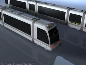 tramway Modelo 3D