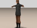 wwi pilot Modello 3D