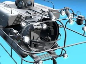 submersible 3D Model