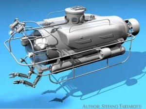 submersible 3D Model