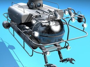 submarine collection 3D मॉडल