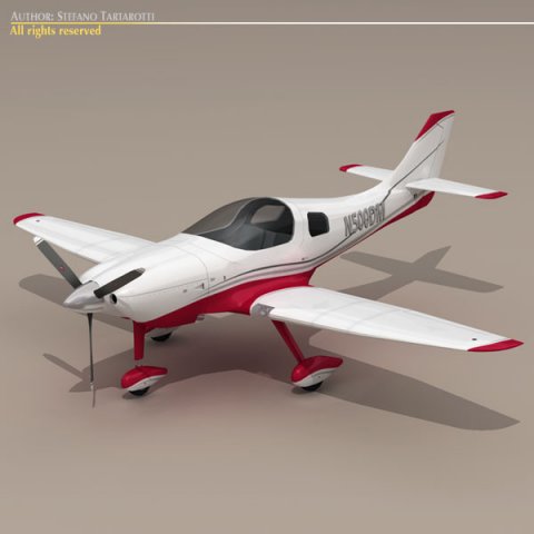 lancair legacy fg Modelo 3D .c4d .max .obj .3ds .fbx .stl .blend 