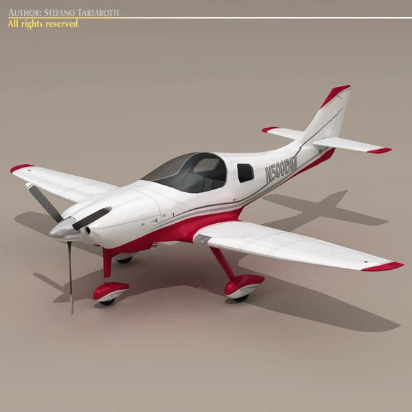 lancair legacy fg 3D Model .c4d .max .obj .3ds .fbx .stl .blend 