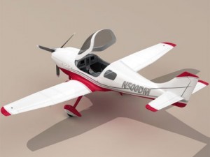 lancair legacy fg Modelo 3D