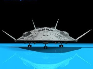 sci fi space shuttle 3D Model