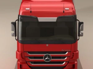 mercedes actros megaspace Modelo 3D