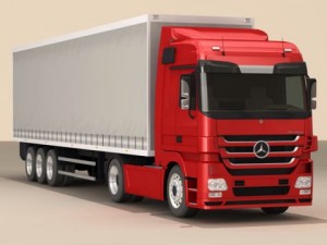 mercedes actros megaspace Modelo 3D