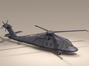 mh60 stealth blackhawk Modèle 3D
