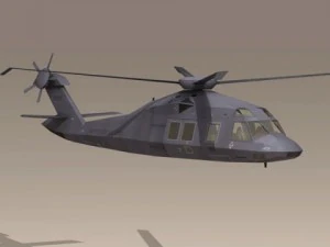mh60 stealth blackhawk 3D Model