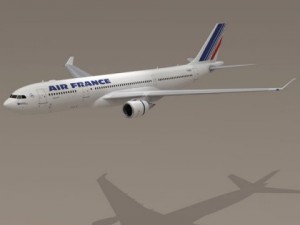 airbus a330200 air france Modelo 3D