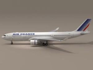 airbus a330200 air france Modelo 3D
