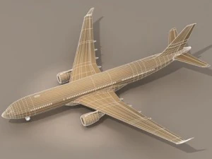 airbus a330200 ar fran&ccedil;a Modelo 3D