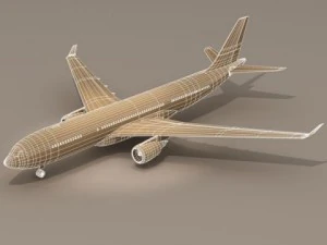 airbus a330200 ar fran&ccedil;a Modelo 3D