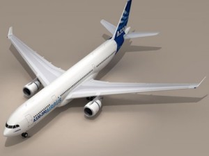 airbus a330200 3Dモデル