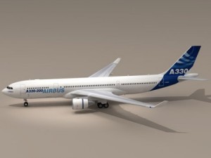 airbus a330200 3Dモデル