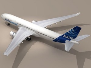 airbus a330200 3Dモデル