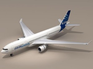 airbus a330200 3Dモデル