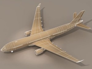 airbus a330200 3Dモデル