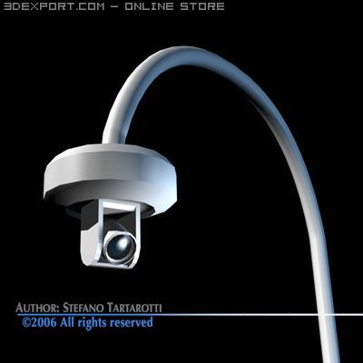 road camera 3D Model .c4d .max .obj .3ds .fbx .stl .blend 
