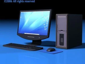 computer2 3D Model