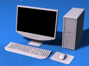 computer2 3D Model