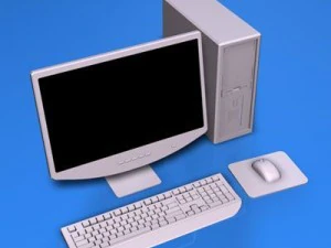 computer2 3D Model