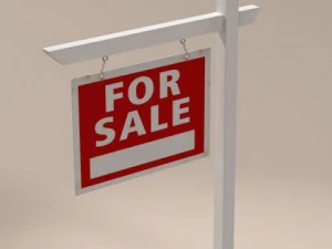 for sale notice 3D Model
