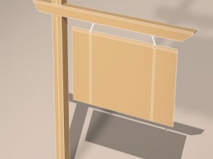 for sale notice 3D Модель