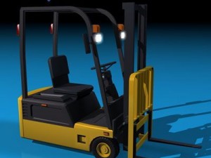 forklift 3D-Modell