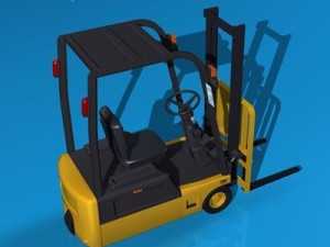 forklift 3D Model