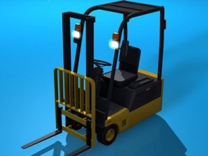 forklift 3D Model