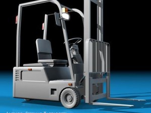 forklift 3D Model