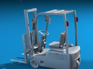 forklift 3D Model
